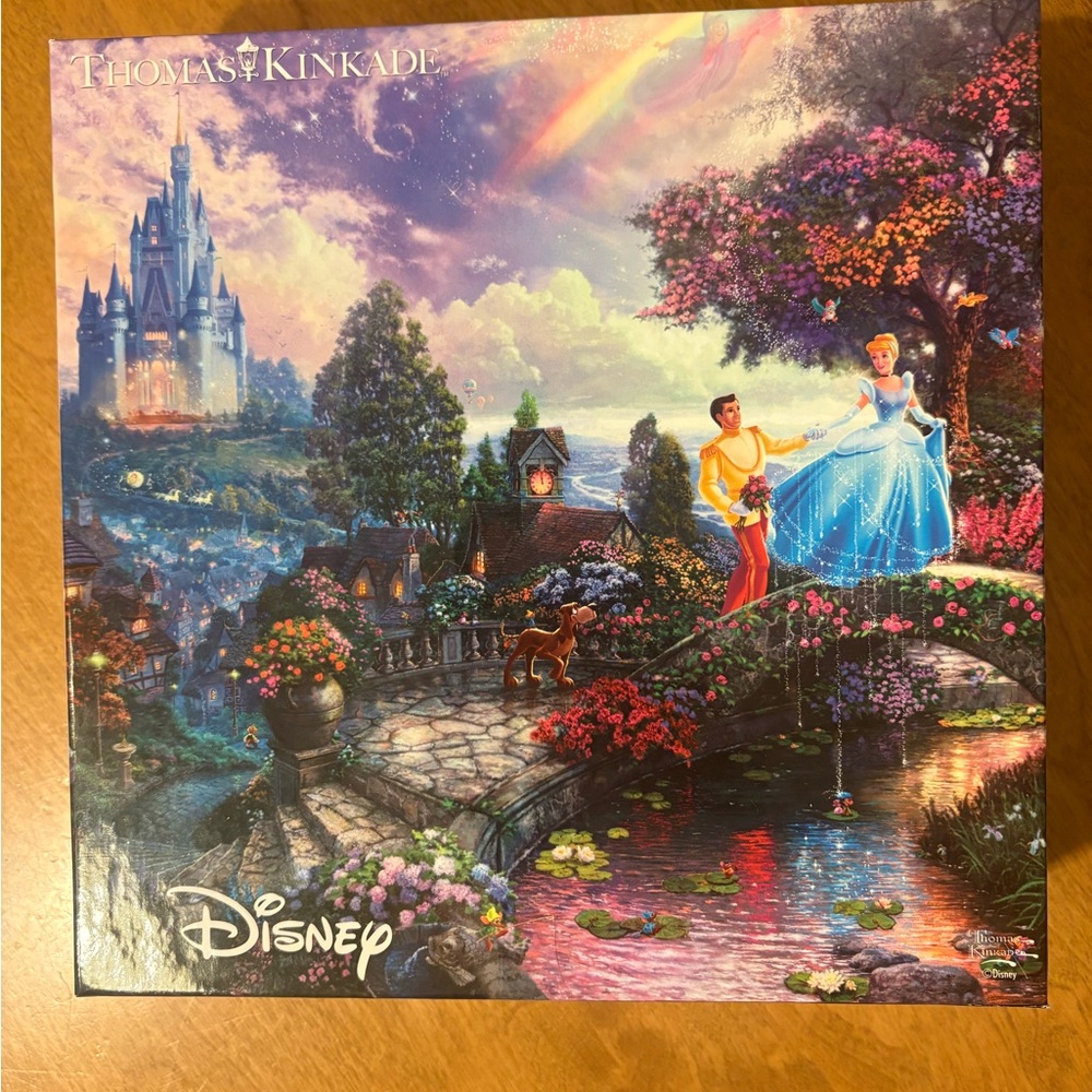 Disney Enchanted Evening Puzzle with Cinderella in Blue